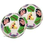 Disney Lilo & Stitch Soccer ball - 4in Lilo & Stitch soft vinyl ball (2pcs)