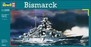 Childrens Toyshop  Spielwaren : Revell Modellbausatz 05802 - Bismarck im Maßstab 1:1200