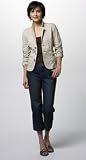 'MANDY' TWILL BLAZER BY CHRISTOPHER BLUE