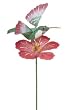 Hummingbird Jiggle Wings Garden Wind Stake Statuary
