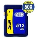 512MB Secure Digital Sd Card 60X Hi-speed Water/esd Proof Slc