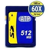 512MB Secure Digital Sd Card 60X Hi-speed Water/esd Proof Slc