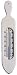 from ETI bath thermometer, white