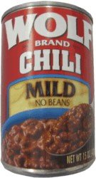 Wolf Chili Mild w o Beans 15 oz 12 count by Conagra Foods