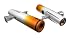 Orange Eclipse Ego Spitfire Upgrade Bolt