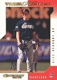 Alex Hererra, Cleveland Indians Autographed Card