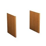 HON COMPANY Conference Table Slab Base, 30w x 1-1/2d x 28h, Mahogany, Pair