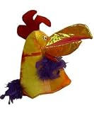 Crazy Rooster Mardi Gras Party Hat