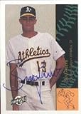 Ben Grieve, Southern Oregon Athletics - Athletics Affiliate Autographed Card