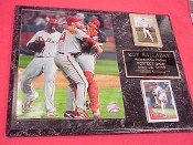 Philadelphia Phillies Roy Halladay 2 Card Collector Plaque PERFECT GAME