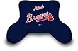 MLB Baseball Atlanta Braves 20X12 Bedrest (Husband Pillow) - Team Sports Fan Shop Merchandise