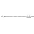14K White Gold Cable Chain - 2.30mm - 30 inch