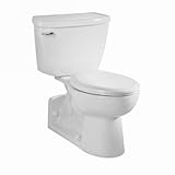 American Standard 2878.016.020 Yorkville Right Height Elongated Pressure Assisted Two Piece Toilet, White
