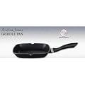 Andrew James Cast Aluminum Griddle Pan - Suitable for all types of hobs including induction