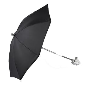 Tippitoes Stroller Umbrella (Black)