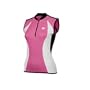 Descente Womens Cycling Aria Sleeveless Jersey, Fire Pink, X-Small