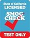 SMOG Check Test Only Sign - Single-Faced - 24x30