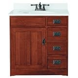Sunnywood Prod. FR3021D Franciscan 30 x 21 Vanity Base