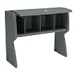 ICEBERG ENTERPRISES 92852 Aspira Hutch Resin 43-1/2w X 16-1/4d X 36h Charcoal