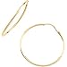 14K Yellow Gold Hoop Earring