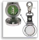 P149 Green - Clip On Watch W/G - Golf Gift