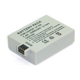 Li-ion Rechargable Battery Pack for Canon Camera EOS 450D REBEL XSI LP-E5 LPE5 EOS REBEL XS EOS 1000D