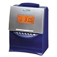 New-Acroprint 010215000 - ES1000 Totalizing Digital Automatic Payroll Recorder/Time Clock, Blue and Silver - ACP010215000