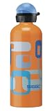 Sigg Lifestyle Water Bottle (1.0-Liters, Frames, Sunset Orange)