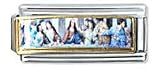 Clearly Charming The Last Supper, Christian, Religious Theme Italian Charm