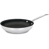 Cuisinart 722-24NS Chef's Classic Nonstick Stainless 10-Inch Open Skillet