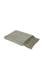 COINCASA Plaid 170 x 130 cm (Gris)