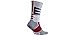 Nike New Men's Lebron Hyper Elite Crew Socks White/University Red/University Red Large