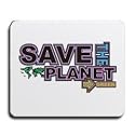 Save The Planet Go Green Mouse Pad