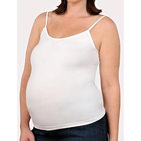 Motherhood Maternity: Plus Size Spaghetti Strap Seamless Maternity Camisole