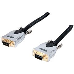 HQ Monitor VGA Verbindungskabel (HDDB 15-polig Stecker auf HDDB 15-polig Stecker) 10 m