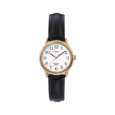 Timex Classics Leather Strap Watch - Black