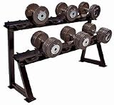 Premium Horizontal Dumbbell Rack, Weight Storage, Weight Lifting, Body Building & Fitness
