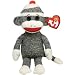 Ty Beanie Baby Socks - Grey Monkey