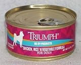Triumph Chicken, Rice & Vegetables Formula Canned Dog Food 24/5.5-oz cans-