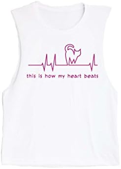 BIKERTANK - GYM TANK - MUSCLE TEE UNISEX -This Is How My Heart Beat - DESIGNED BY TTG