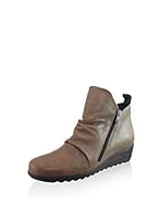 Esther Garcia Botines cuña (Taupe)