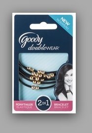 Goody Double Wear Floating Beaded Elastics Ponytailer