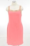 St. John Watermelon Pink and Gold Sleeveless Wide Strap Wool Dress