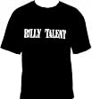 BILLY TALENT - SansSerif Logo - Black T-shirt
