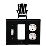 Adirondack Combination Cover - Switch, GFI And Outlet