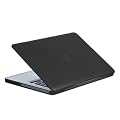 Speck Products MB13AU-SAT-BLK 13-Inch Aluminum Unibody/ Black Keyboard See Thru Satin Soft Touch Hard Shell Case for MacBook (Black)