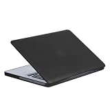 Speck Products MB13AU-SAT-BLK 13-Inch Aluminum Unibody/ Black Keyboard See Thru Satin Soft Touch Hard Shell Case for MacBook (Black)