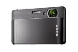 Sony DSC-TX5B Digitalkamera (10,2 Megapixel, 4-fach opt. Zoom, 7,6 cm (3 Zoll) Display, Touchscreen) schwarz - 