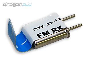 31daRt6vzkL Receiver Crystal for Vortex and Vortex Extreme RC Airplanes (27 MHz)