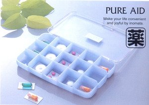 Japanese 15 Compartment Supplement Pill Case #0096